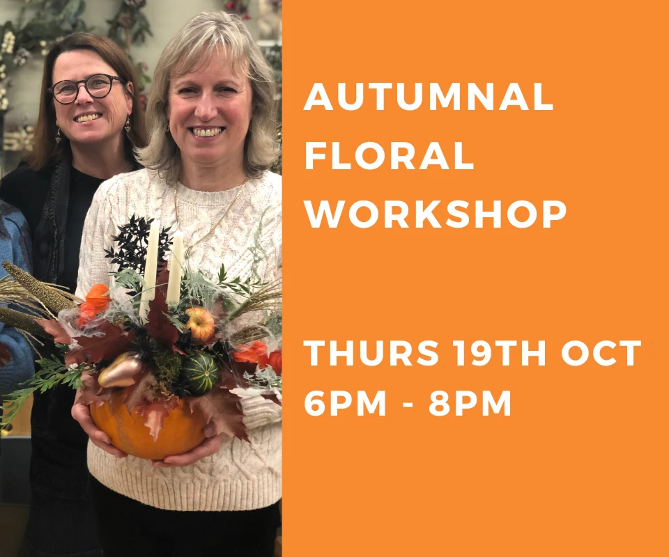 Learn How To Make an Autumn-inspired Flower Arrangement - Liverpool Flower School